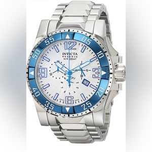 Invicta Men's 10896 Excursion Reserve Chronograph Stainless Steel Watch